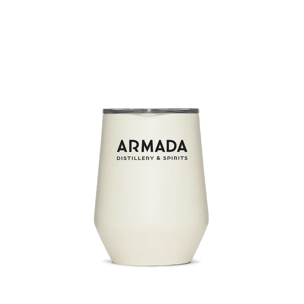 10 oz. MiiR Wine Tumbler — custom engraved with a brand logo