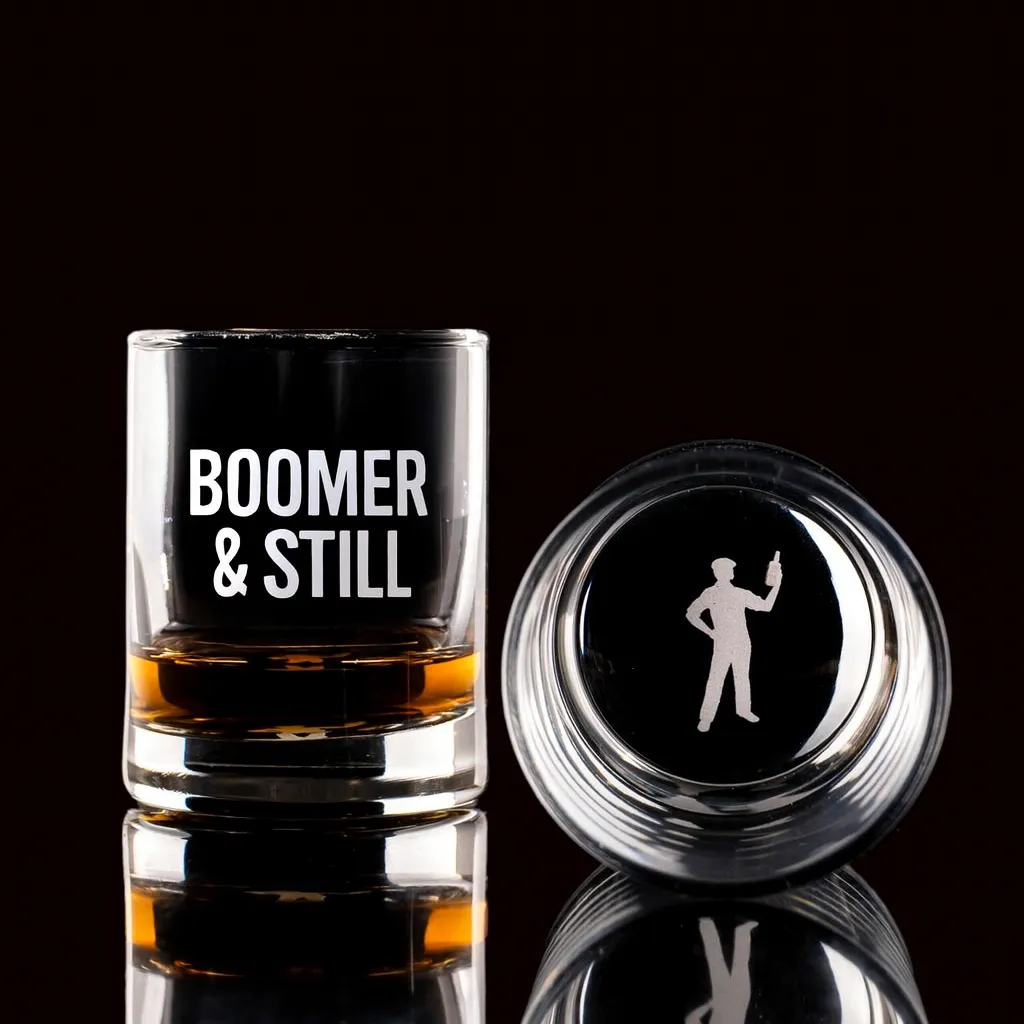 3 oz. Lexi Big Shot — custom engraved with a brand logo