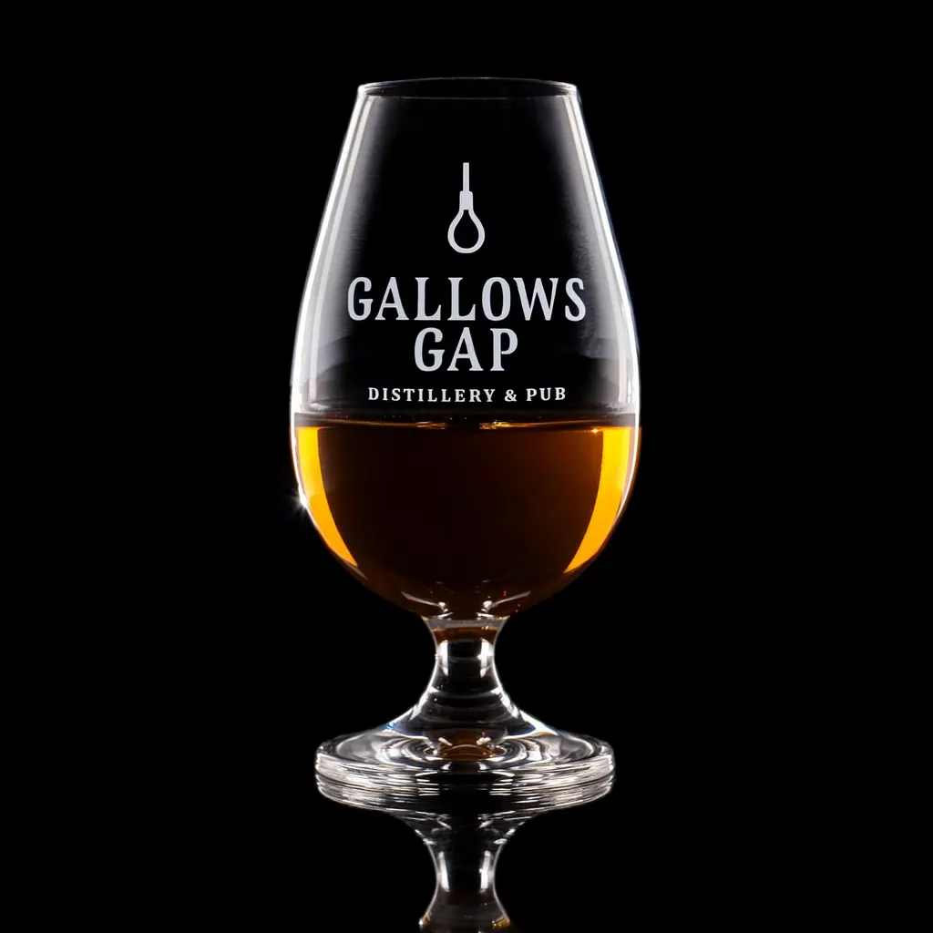 6 oz. Malt Whiskey Taster — custom engraved with a brand logo