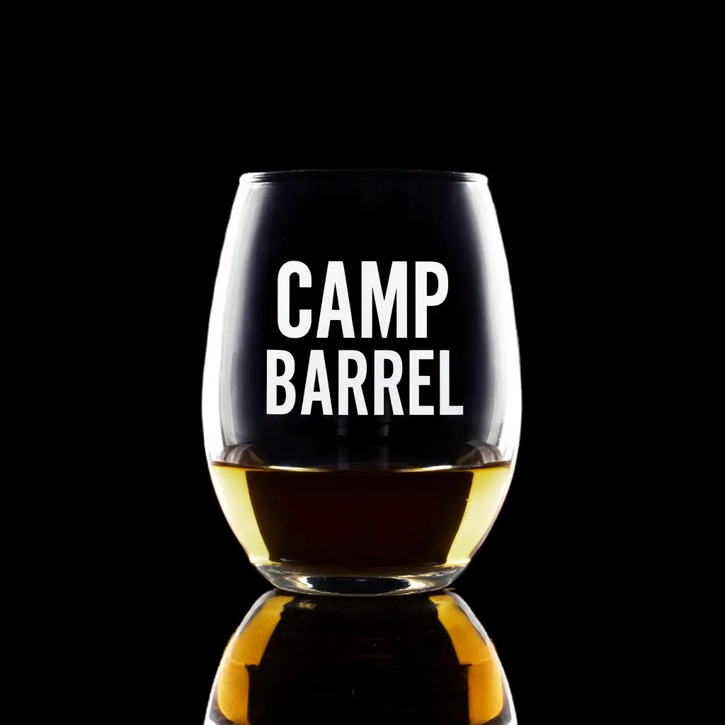 9 oz. Cask Tumbler — custom engraved with a brand logo