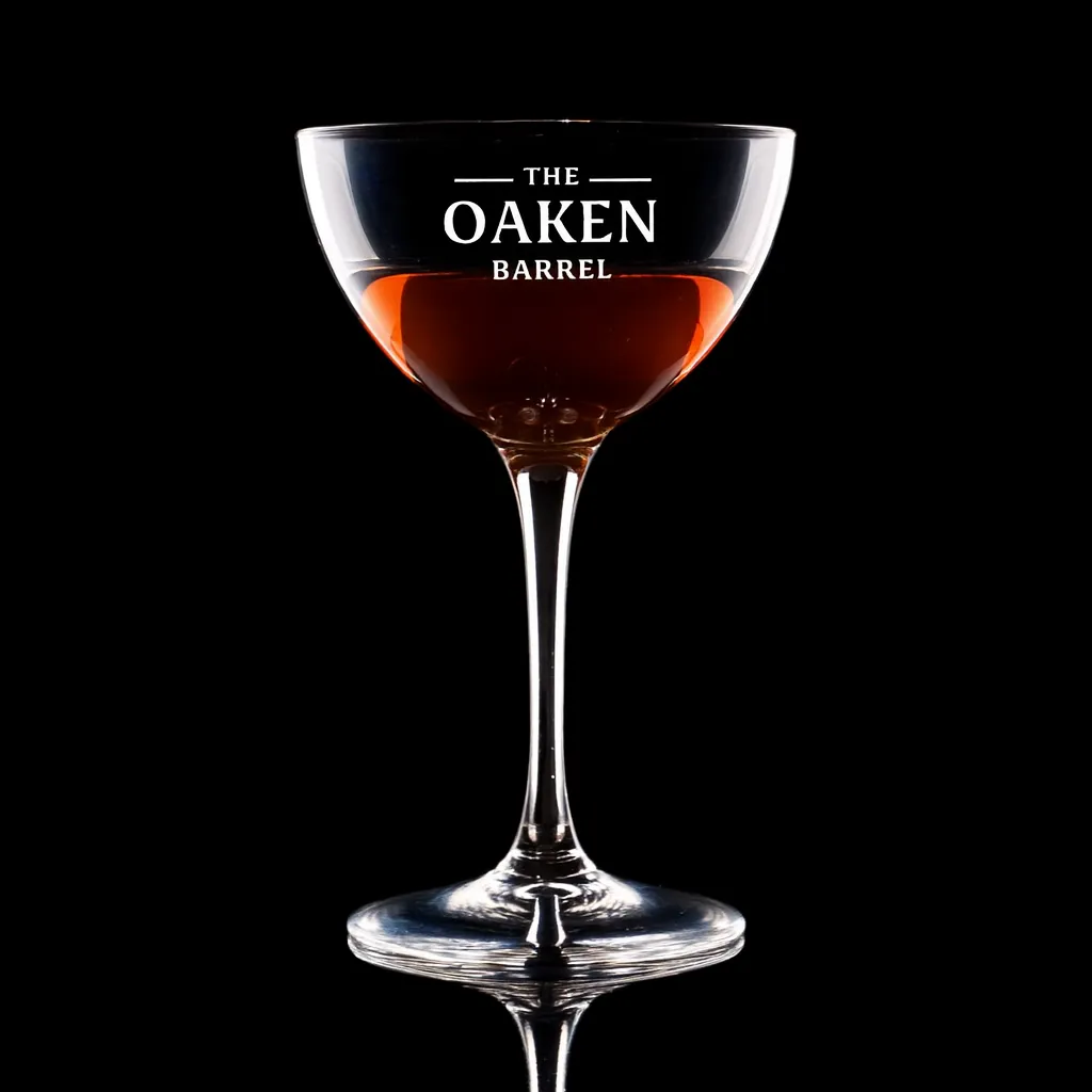 Bartender Novecento Martini — custom engraved with a brand logo