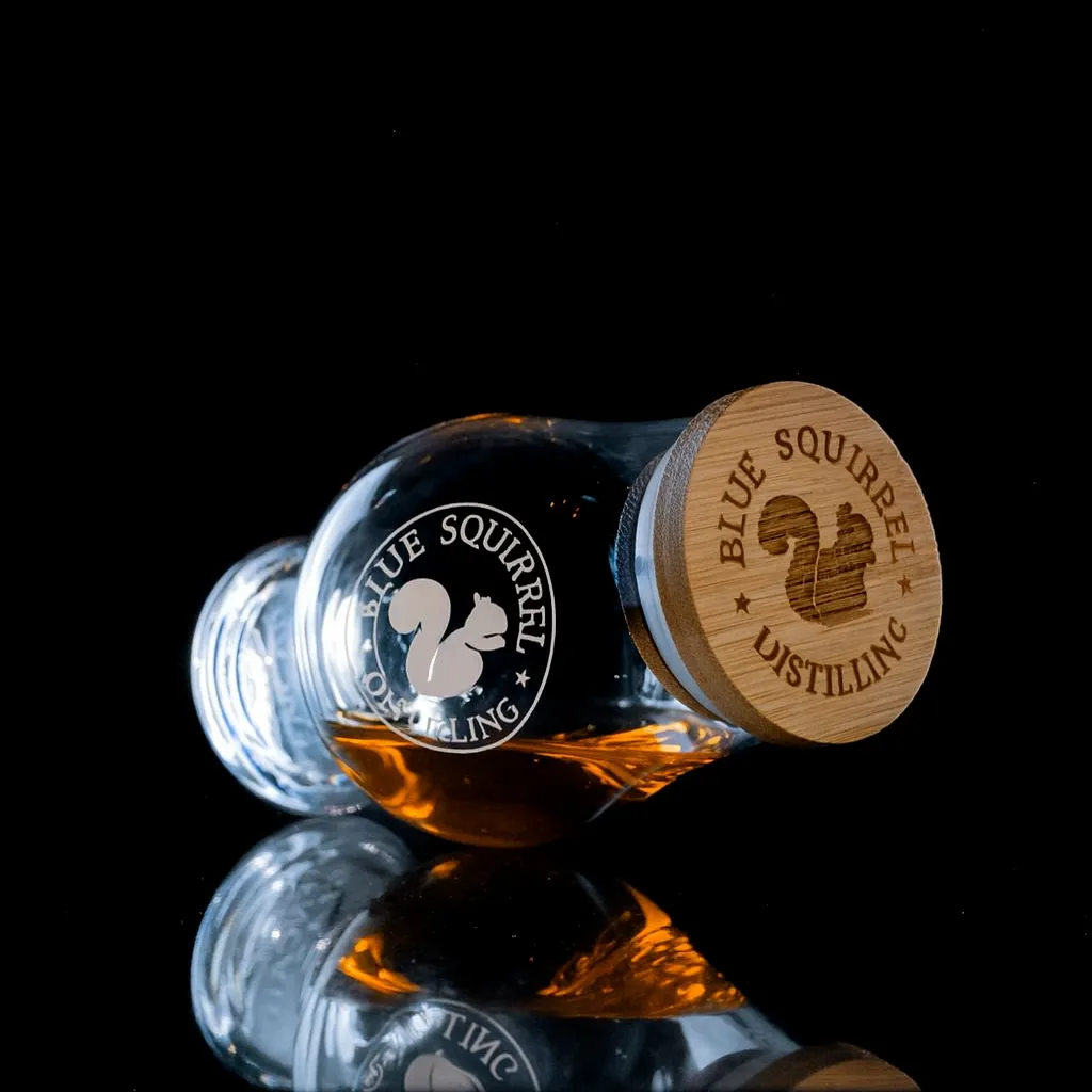 Glencairn Barrel Cap — custom engraved with a brand logo