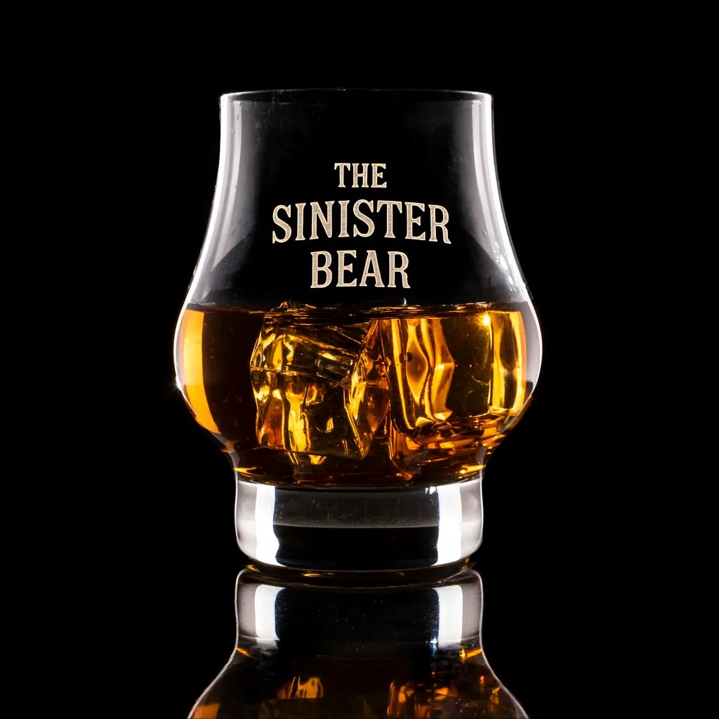Master's Reserve — custom engraved with a brand logo