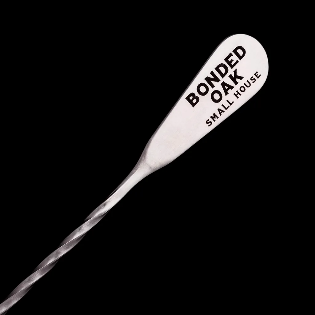 Premium Bar Spoon — custom engraved with a brand logo
