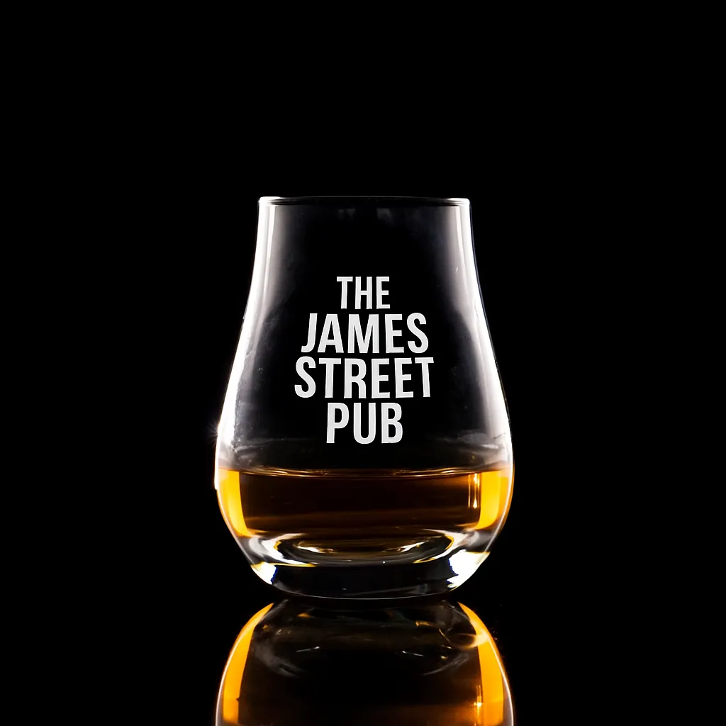 Spey Dram — custom engraved with a brand logo