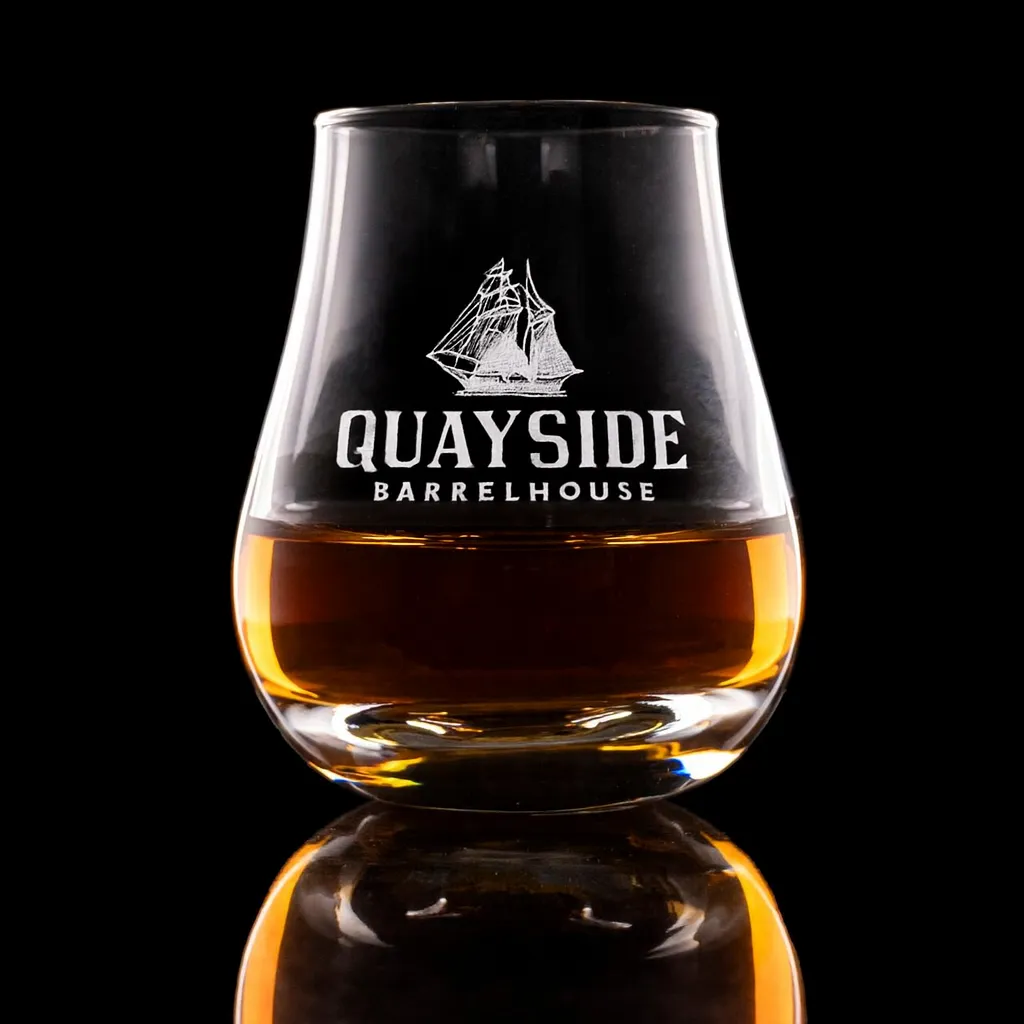 Spey Whiskey Rocks — custom engraved with a brand logo