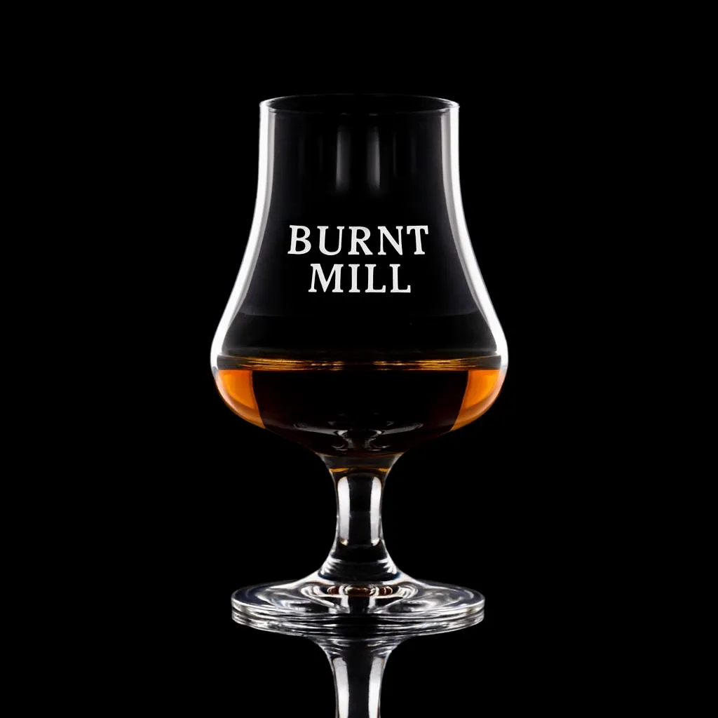 Stolzle Nosing Glass — custom engraved with a brand logo