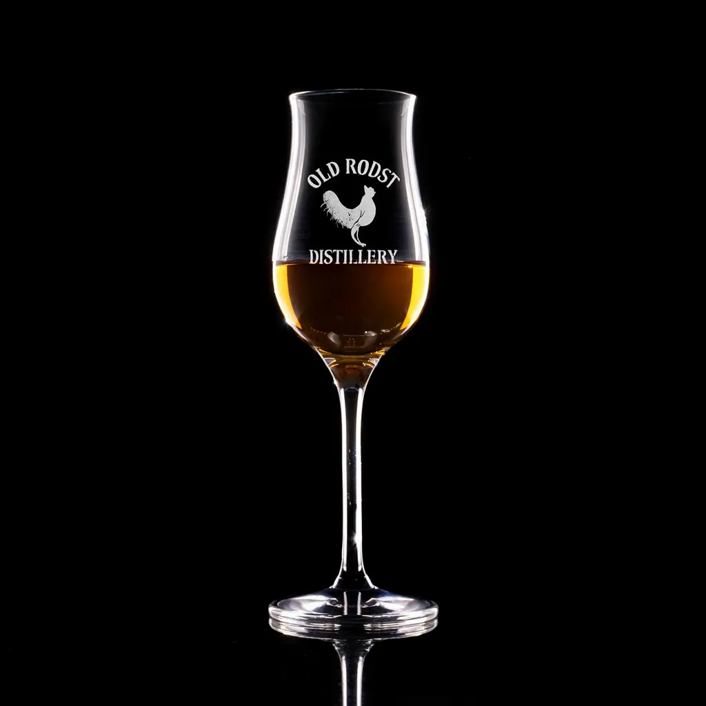 Stolzle Tasting Glass — custom engraved with a brand logo