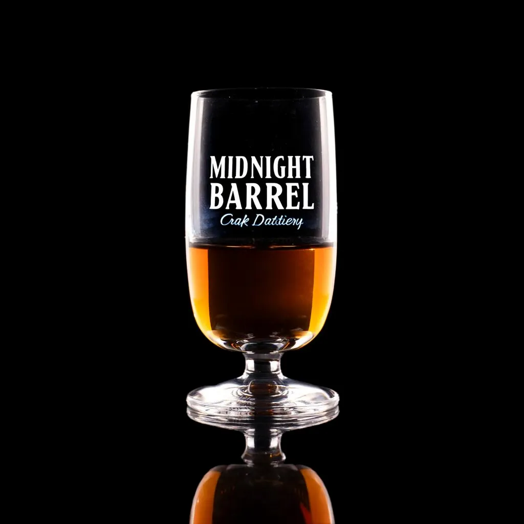 Stolzle Tasting Glass #4 — custom engraved with a brand logo