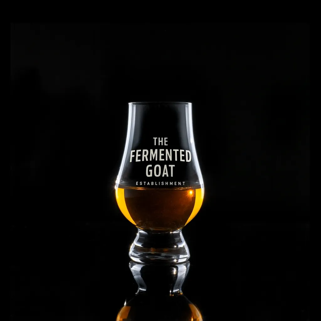 Wee Glencairn Dram — custom engraved with a brand logo